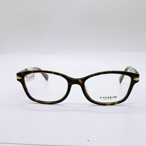 Dark Tortoise COACH Rx frames